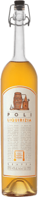 Envío gratis | Grappa Poli Liquirizia Italia Botella Medium 50 cl