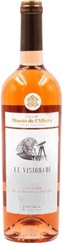 Free Shipping | Rosé wine Celler Massis de l'Albera El Visionari Young D.O. Empordà Catalonia Spain Grenache Tintorera 75 cl