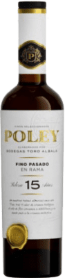 Free Shipping | Fortified wine Toro Albalá Poley Fino Pasado Aged D.O. Montilla-Moriles Andalucía y Extremadura Spain Medium Bottle 50 cl