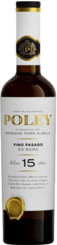 Free Shipping | Fortified wine Toro Albalá Poley Fino Pasado Aged D.O. Montilla-Moriles Andalucía y Extremadura Spain Medium Bottle 50 cl