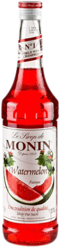 Free Shipping | Schnapp Monin Watermelon PET France 1 L Alcohol-Free