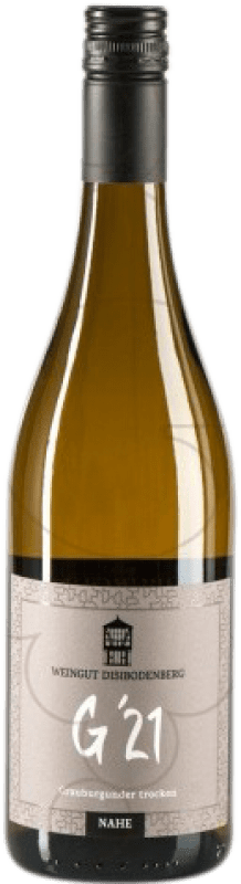 Envío gratis | Vino blanco Weingut Disibodenberg Joven Q.b.A. Nahe Alemania Pinot Gris 75 cl