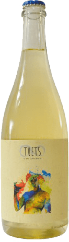 Envío gratis | Vino blanco Celler Tuets Tot Ancestral Blanco Cataluña España Macabeo, Parellada, Moscatel 75 cl