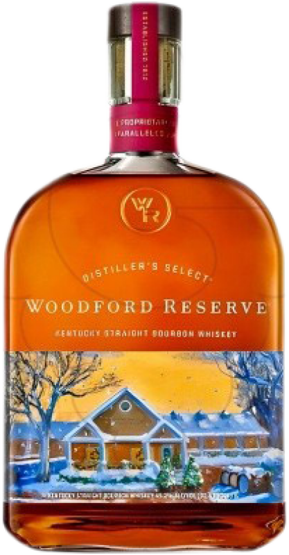 Kostenloser Versand | Whiskey Blended Woodford Holiday Limited Edition Reserve Vereinigte Staaten 1 L