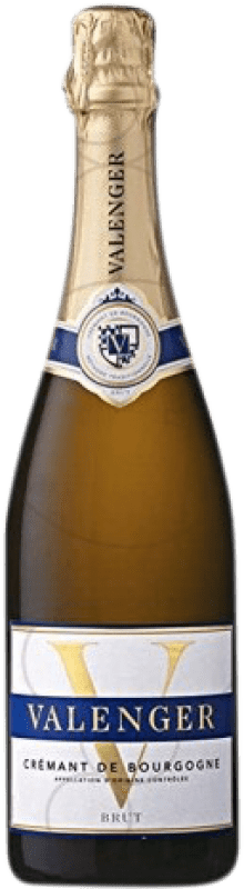 Envio grátis | Espumante branco Valenger Brut Grande Reserva A.O.C. Crémant de Bourgogne Borgonha França 75 cl