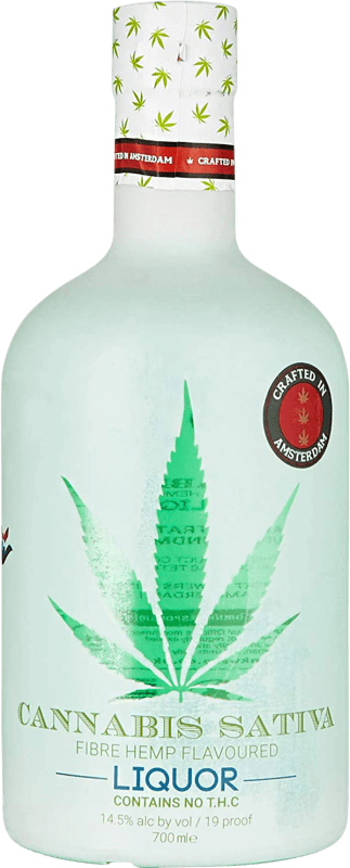 Kostenloser Versand | Liköre Cannabis Sativa Liquor Niederlande 70 cl