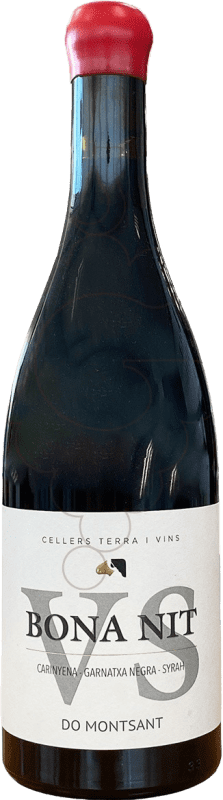 19,95 € | Red wine Terra i Vins Bona Nit VS Negre Aged D.O. Montsant Catalonia Spain 75 cl