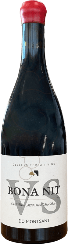 免费送货 | 红酒 Terra i Vins Bona Nit VS Negre 岁 D.O. Montsant 加泰罗尼亚 西班牙 75 cl