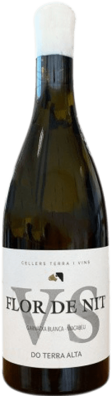 17,95 € | White wine Terra i Vins Flor de Nit VS Blanc Aged D.O. Terra Alta Catalonia Spain 75 cl