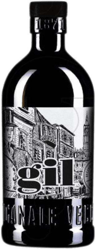 65,95 € Spedizione Gratuita | Genever Gin Gil Peated — Torbato Bottiglia Medium 50 cl