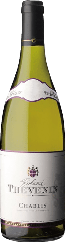 Free Shipping | White wine Thevenin Young A.O.C. Chablis Burgundy France 75 cl