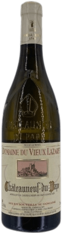 免费送货 | 白酒 Domaine du Vieux Lazaret Blanc 岁 A.O.C. Châteauneuf-du-Pape 罗纳 法国 75 cl