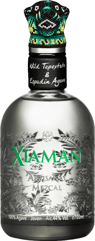 Envío gratis | Mezcal Xiaman México Botellín Miniatura 5 cl