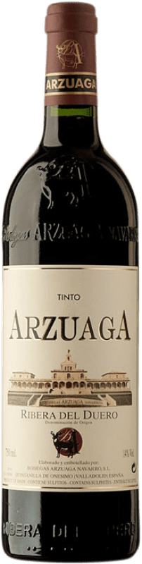 119,95 € 免费送货 | 红酒 Arzuaga 预订 D.O. Ribera del Duero 瓶子 Magnum 1,5 L