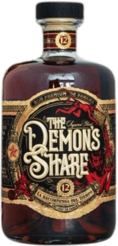 Бесплатная доставка | Ром The Demon's Share La Reserva del Diablo Панама 12 Лет 70 cl