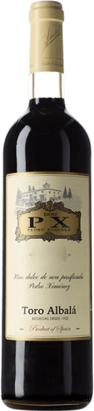 Envío gratis | Vino Generoso Fortificado Toro Albalá Don PX 1993 Selección D.O. Montilla-Moriles Andalucía y Extremadura España Pedro Ximénez 75 cl