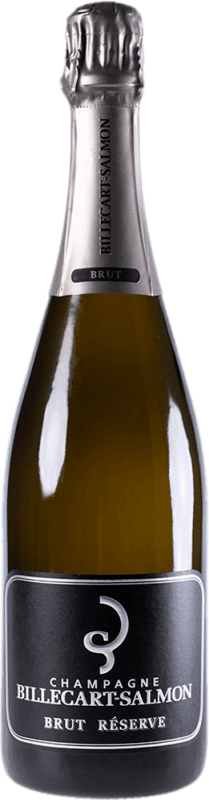 58,95 € Free Shipping | White Sparkling Wine Billecart-Salmon Brut Reserve — Aged A.O.C. Champagne Half Bottle 37 cl