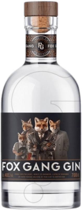 Free Shipping | Gin Fox Gang Gin Lithuania 70 cl