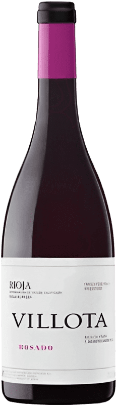 Free Shipping | Rosé wine Villota Rosado D.O.Ca. Rioja The Rioja Spain 75 cl