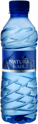 Kostenloser Versand | 35 Einheiten Box Wasser Sierra Natura PET Andalusien Spanien Drittel-Liter-Flasche 33 cl