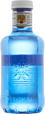 Water 36 units box Solán de Cabras PET One-Third Bottle 33 cl