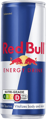 47,95 € | 24個入りボックス 飲み物とミキサー Red Bull Energy Drink スペイン アルミ缶 33 cl