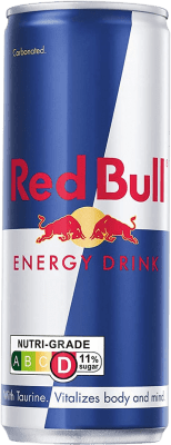 47,95 € | Caja de 24 unidades Bebida Energética Red Bull Energy Drink Austria Lata 33 cl