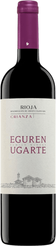 4,95 € Spedizione Gratuita | Vino Rosso Eguren Ugarte Crianza — Invecchiato in Botte D.O.Ca. Rioja Mezza Bottiglia 37 cl