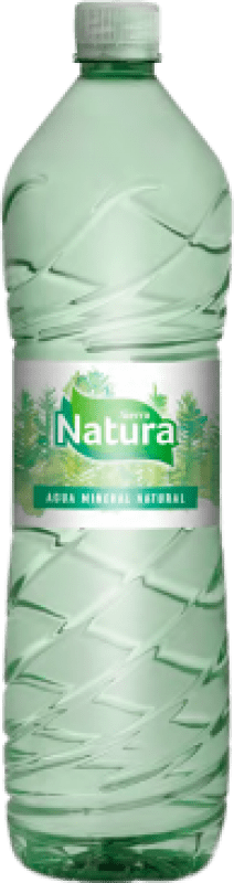 Envio grátis | Caixa de 35 unidades Água Sierra Natura Mineral Natural Andaluzia Espanha Garrafa Medium 50 cl PET