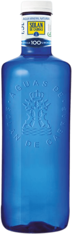 Envoi gratuit | Boîte de 20 unités Eau Solán de Cabras PET Castille et Leon Espagne Bouteille Medium 50 cl