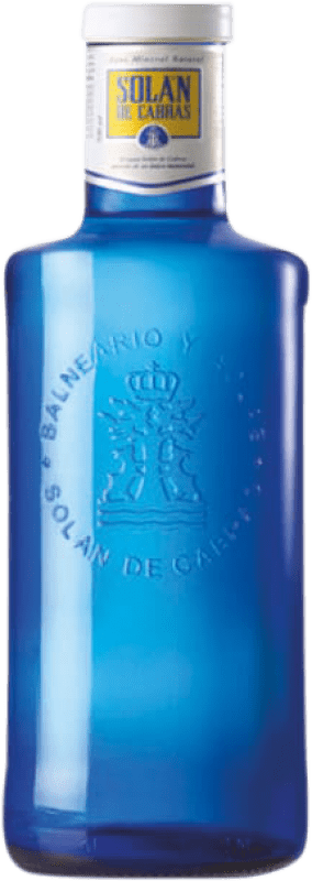 Free Shipping | 20 units box Water Solán de Cabras Vidrio RET Castilla y León Spain Medium Bottle 50 cl