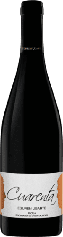 Free Shipping | Red wine Eguren Ugarte Cuarenta sin Filtrar D.O.Ca. Rioja Basque Country Spain 75 cl