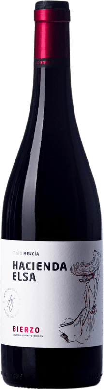 Envio grátis | Vinho Tinto Arturo García Hacienda Elsa Jovem D.O. Bierzo Castela e Leão Espanha Mencía 75 cl
