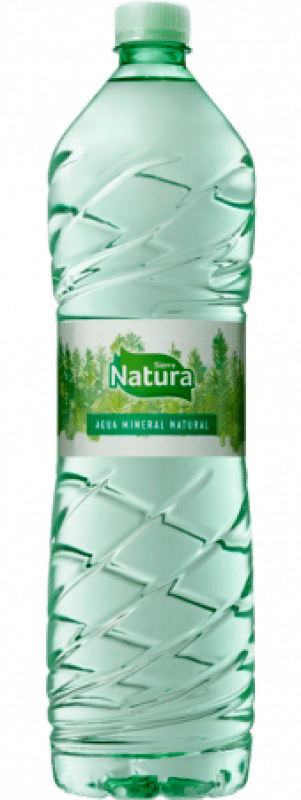 Envío gratis | Caja de 12 unidades Agua Sierra Natura PET Andalucía España 1 L