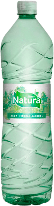 Envío gratis | Caja de 6 unidades Agua Sierra Natura PET Andalucía España Botella Especial 1,5 L