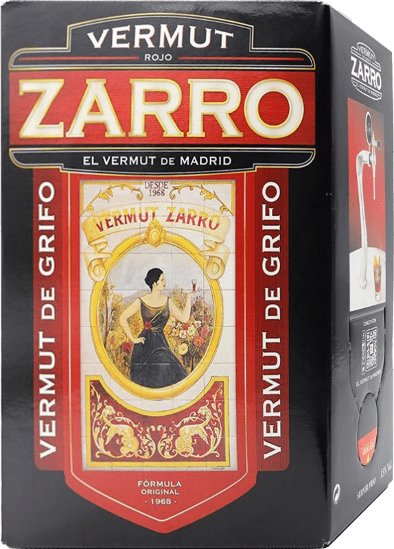 27,95 € Kostenloser Versand | Wermut Sanviver Zarro Bag in Box 3 L