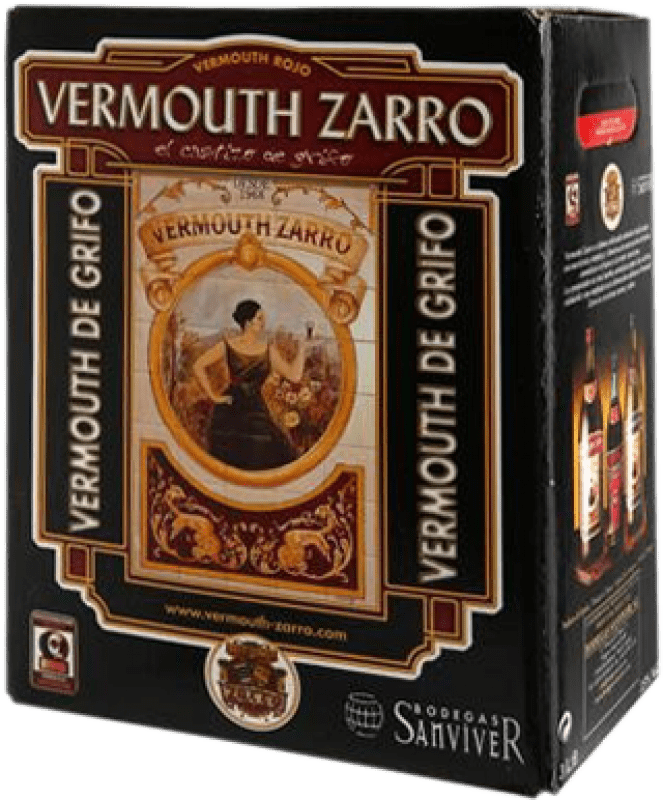 4,95 € | Vermouth Sanviver Zarro Grifo Madrid's community Spain Bag in Box 18 L