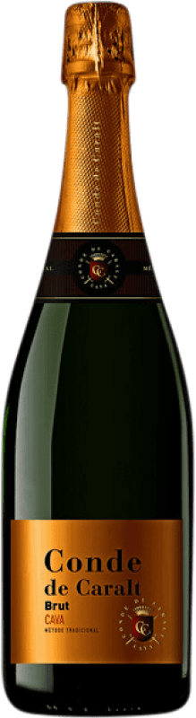 送料無料 | 白スパークリングワイン Conde de Caralt Brut D.O. Penedès カタロニア スペイン 小型ボトル 20 cl