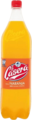 Getränke und Mixer 6 Einheiten Box La Casera Naranja PET Spezielle Flasche 1,5 L