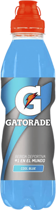 Kostenloser Versand | 12 Einheiten Box Getränke und Mixer Gatorade Frambuesa Azul PET Spanien Medium Flasche 50 cl