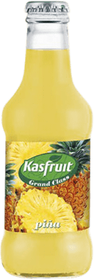 Безалкогольные напитки Коробка из 24 единиц Kas Kasfruit Мини-бутылка 20 cl Piña — Ананас