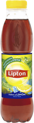 Free Shipping | 12 units box Soft Drinks & Mixers Lipton Te Limón PET Spain Medium Bottle 50 cl