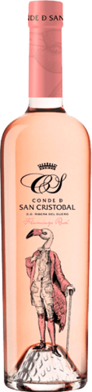 36,95 € Envío gratis | Vino rosado Marqués de Vargas Conde de San Cristobal Flamingo Rosé Crianza D.O. Ribera del Duero