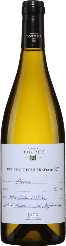 Envoi gratuit | Vin blanc Torres Forcada Blanco Crianza D.O. Penedès Catalogne Espagne Forcayat del Arco 75 cl