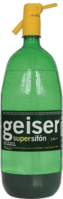 4,95 € | 饮料和搅拌机 Sanmy. Sifón Geiser 西班牙 玻璃瓶 1,5 L