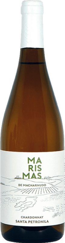 Бесплатная доставка | Белое вино Santa Petronila Marismas I.G.P. Vino de la Tierra de Cádiz Андалусия Испания Chardonnay 75 cl