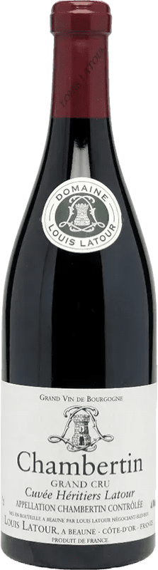 Spedizione Gratuita | Vino Rosso Louis Latour Héritiers Cuvée A.O.C. Chambertin Borgogna Francia Pinot Nero 75 cl