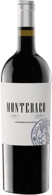 Бесплатная доставка | Красное вино Montebaco старения D.O. Ribera del Duero Кастилия-Леон Испания Tempranillo 75 cl