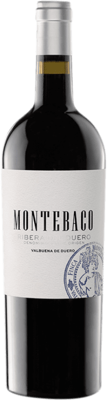 24,95 € Бесплатная доставка | Красное вино Montebaco старения D.O. Ribera del Duero