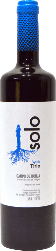 9,95 € 送料無料 | 赤ワイン Bodegas Aragonesas Solo D.O. Campo de Borja